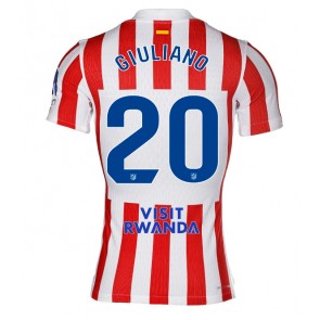 Atletico Madrid Giuliano Simeone #20 Domácí Dres 2025-26 Krátký Rukáv